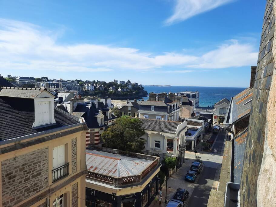 Le Jacaranda-A 2 Min De La Plage, Hyper Centre De Dinard, Vue Mer De La Fenetre Dış mekan fotoğraf